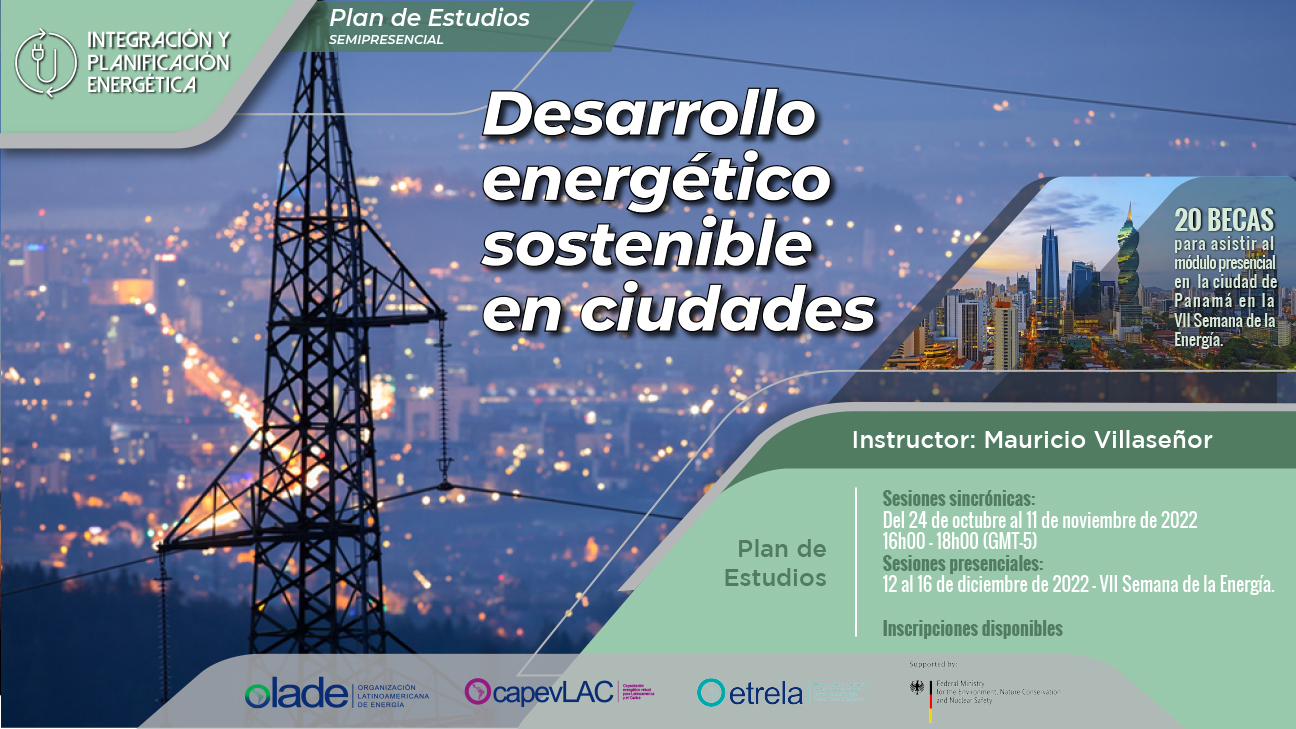 Banner Curso – Desarrollo energético en ciudades