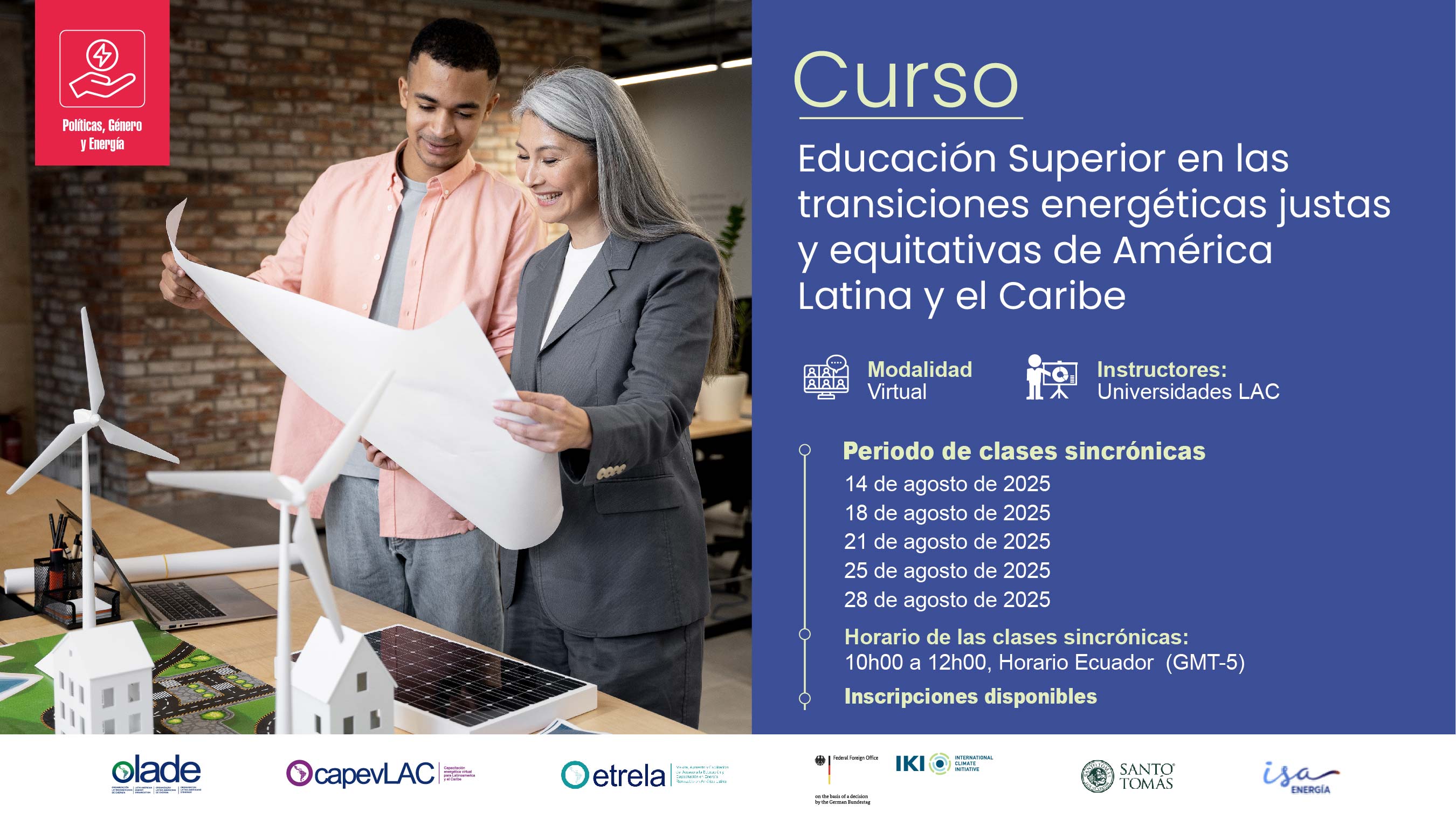Educación Superior en las transiciones energéticas justas y equitativas de América Latina y el Caribe