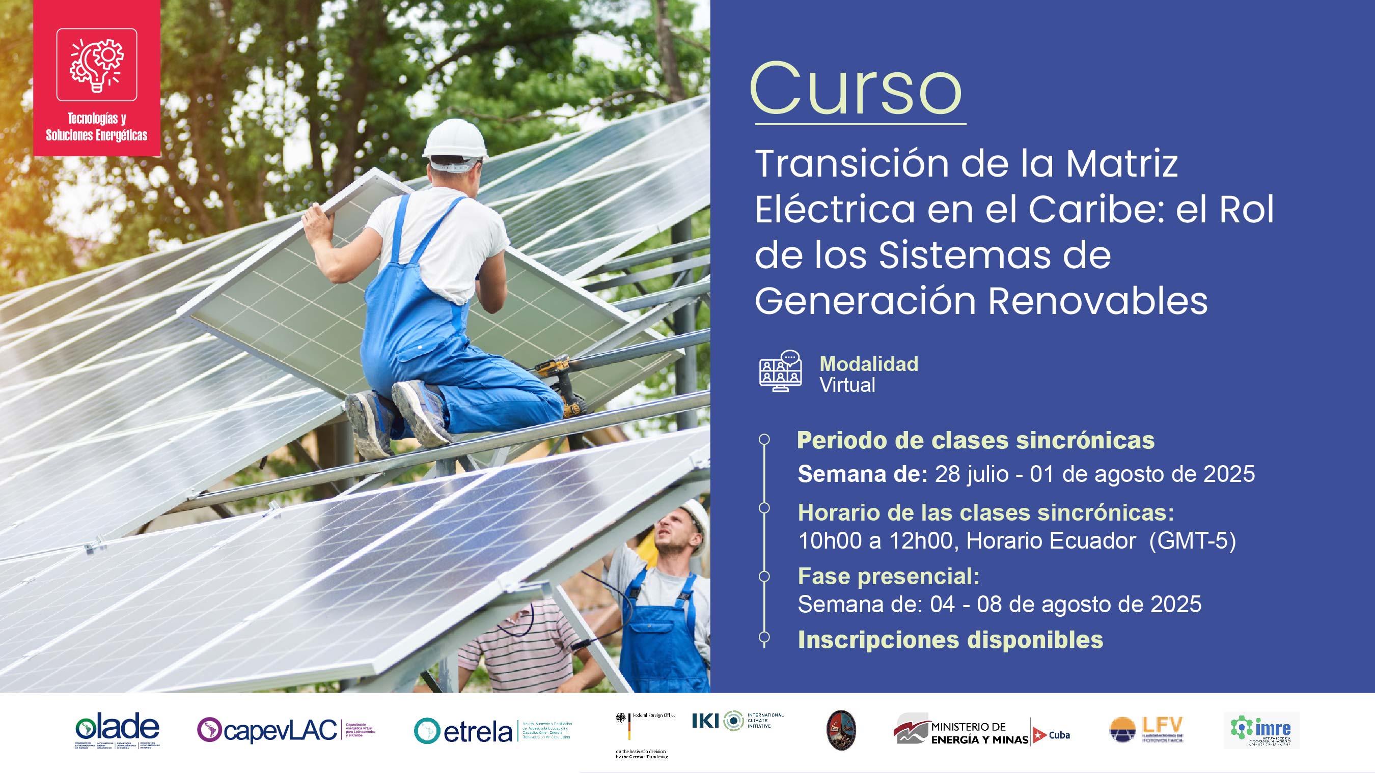 Transición de la Matriz Eléctrica en el Caribe: el Rol de los Sistemas de Generación Renovables