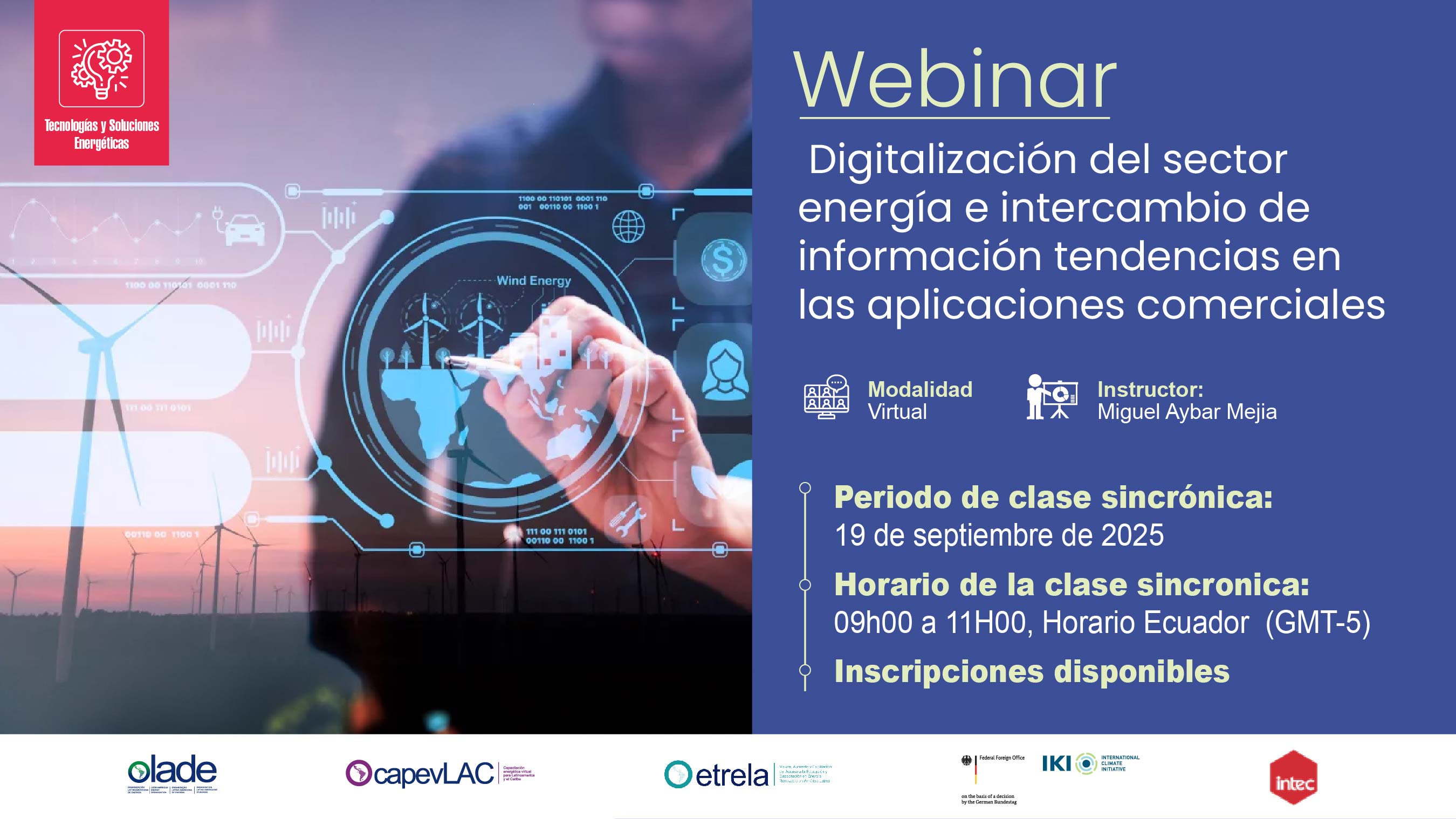 Digitalización del sector energía e intercambio de información tendencias en las aplicaciones comerciales
