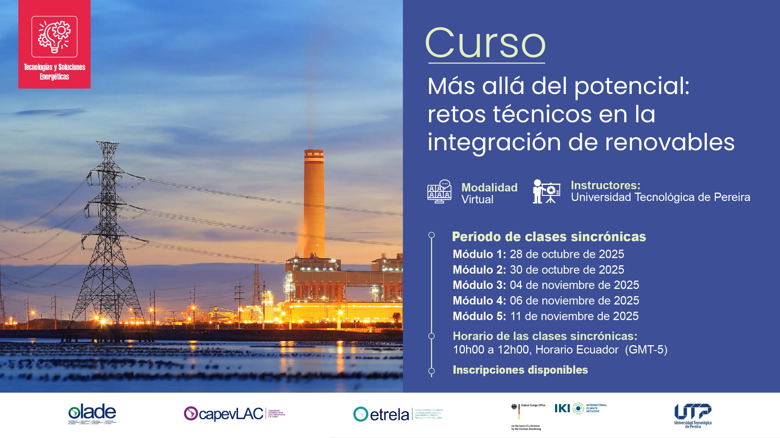Más allá del potencial: retos técnicos en la integración de renovables