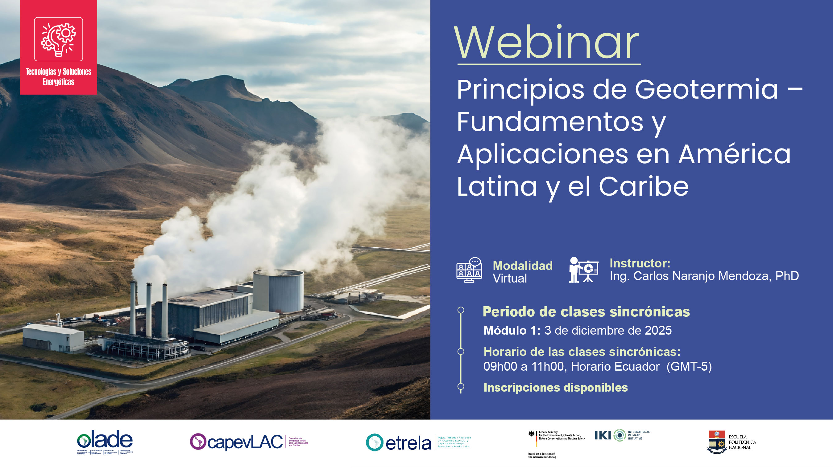 Principios de Geotermia – Fundamentos y Aplicaciones en América Latina y el Caribe