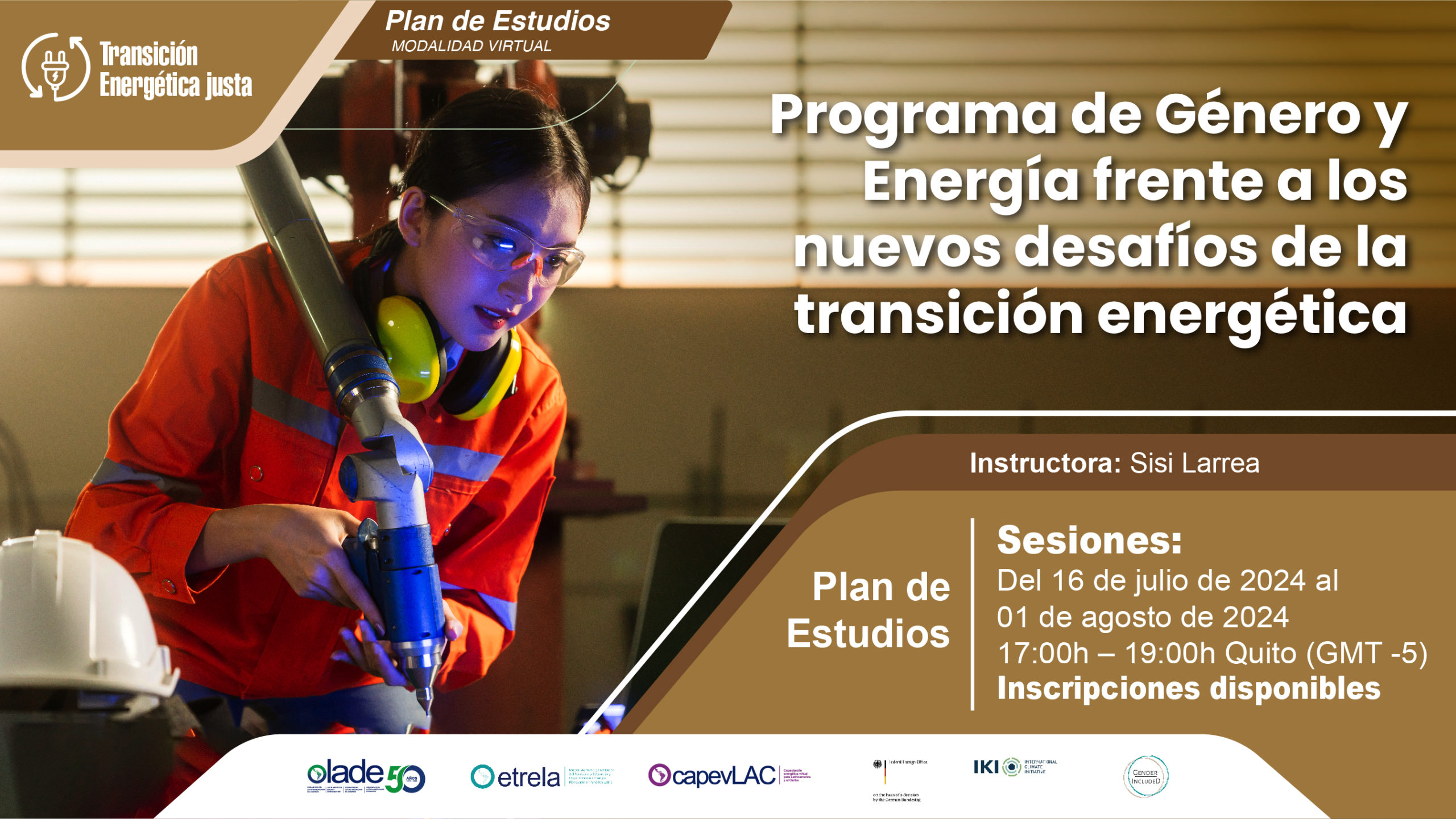 Programa de Género y Energía frente a los nuevos desafíos de la transición energética