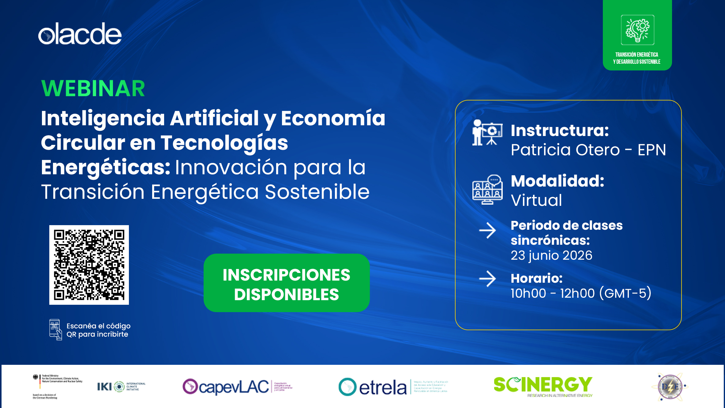 Inteligencia Artificial y Economía Circular en Tecnologías Energéticas: Innovación para la Transición Energética Sostenible